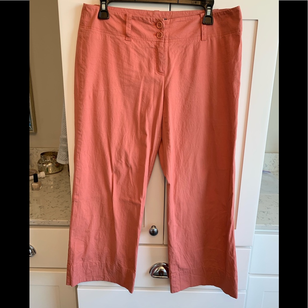 Theory wide leg chinos